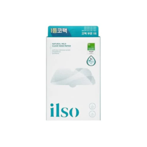 ILSO Natural Mild Clean Nose Patch — Gentle Pore-Clearing & Blackhead Removal Strips